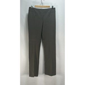 Rekucci Women's Size 12 Gray Stretch Waist Pull On Pants Rayon Nylon Polyester
